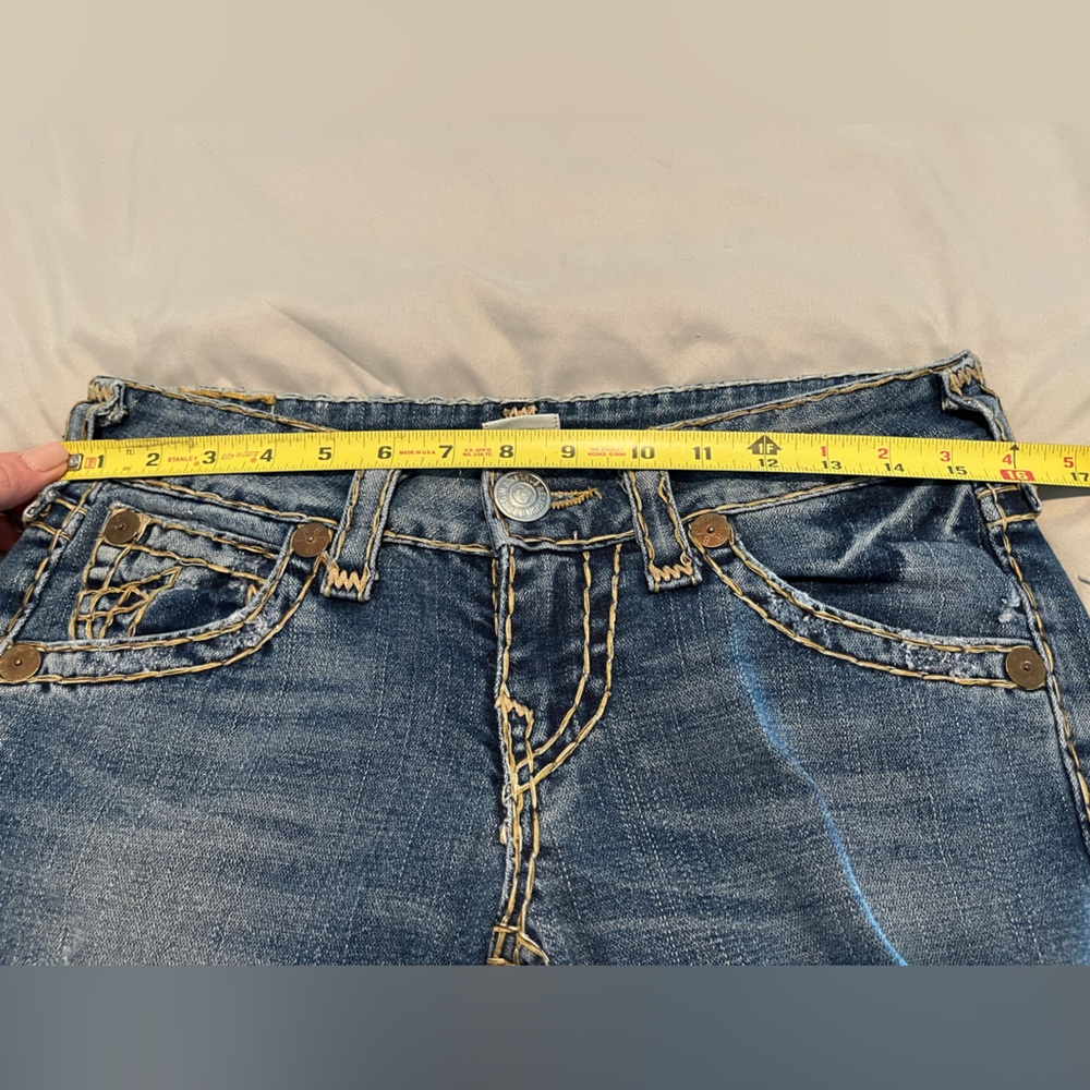 True Religion Blue Flare & Wide Leg Jeans - Picture 14 of 16